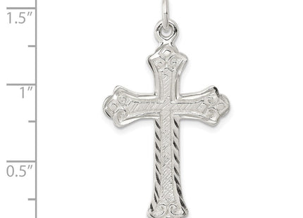 Sterling Silver Cross Pendant (Style QC7251)