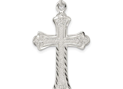 Sterling Silver Cross Pendant (Style QC7251)