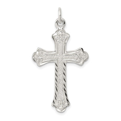 Sterling silver cross pendant
