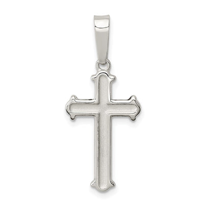 Sterling silver cross pendant