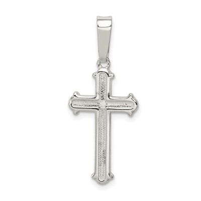 Sterling silver cross pendant