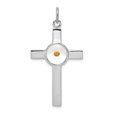 Sterling silver cross pendants & charm