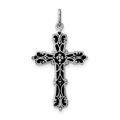 Sterling silver cross pendant