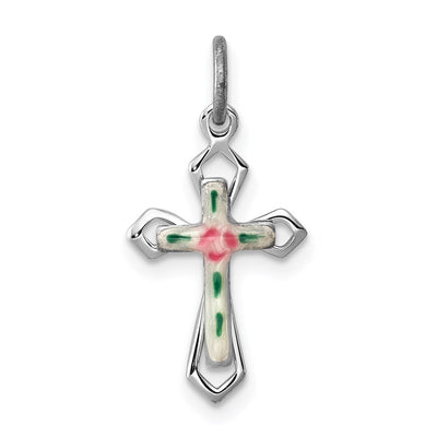 Sterling silver cross pendant