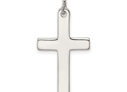 Sterling Silver Cross Pendant (Style QC7269)