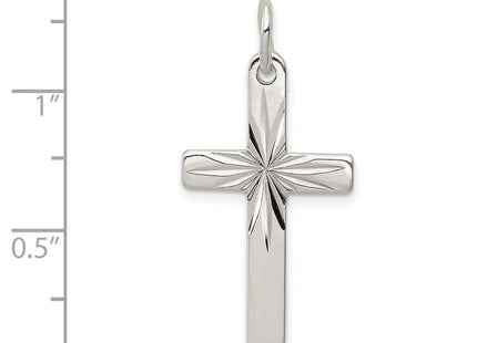 Sterling Silver Cross Pendant (Style QC7269)