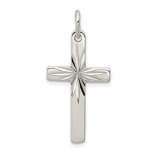 Sterling Silver Cross Pendant (Style QC7269)