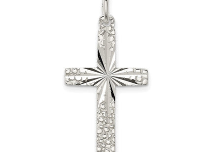 Sterling Silver Cross Pendant (Style QC7270)