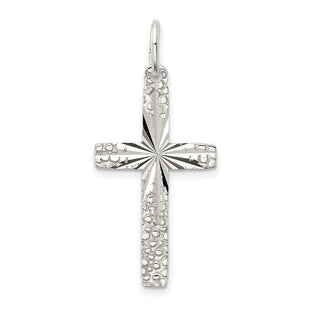 Sterling Silver Cross Pendant (Style QC7270)