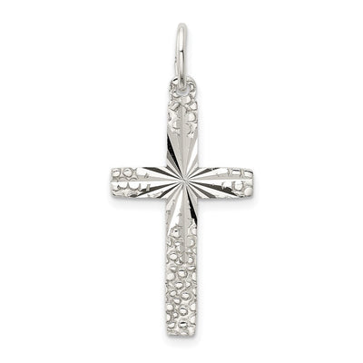 Sterling silver cross pendant