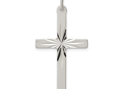 Sterling Silver Cross Pendant (Style QC7271)