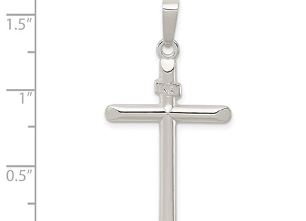 Sterling silver cross pendant, another view