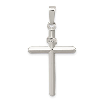 Sterling silver cross pendant