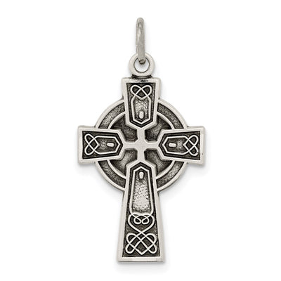 Sterling silver cross pendant