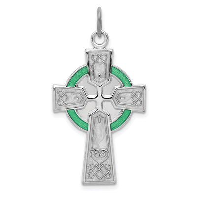 Sterling silver cross pendant