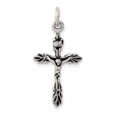 Sterling silver crucifix charm