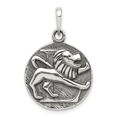 Sterling silver zodiac pendant