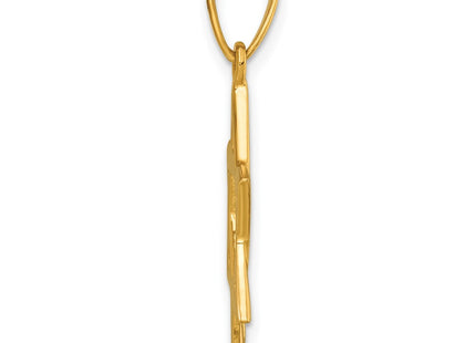 Sterling Silver Pendants Style QC7431GP - Classique Jewelry Inc.