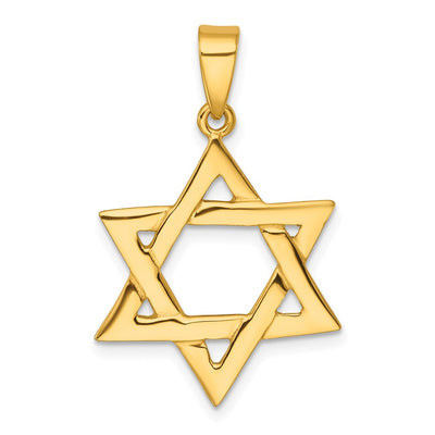 Sterling silver star pendant