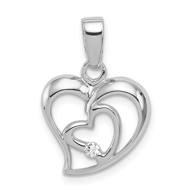 Sterling Silver Pendants Style QC7435 - Classique Jewelry Inc.