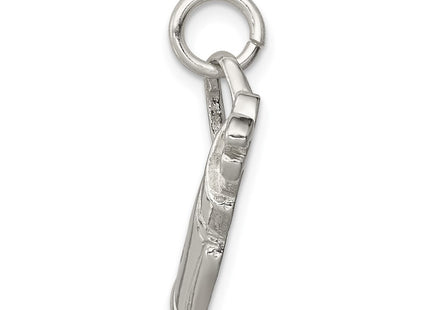 Sterling silver charm, alternate view