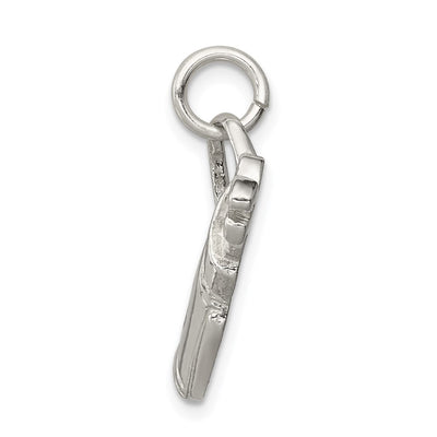 Sterling Silver Golf Bag Charm, 20 x 14mm