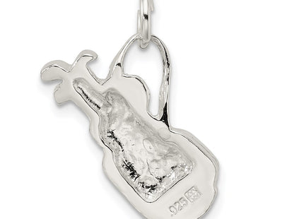 Sterling silver charm, further view