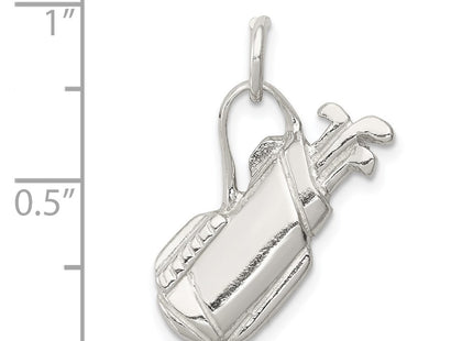 Sterling silver charm, another view