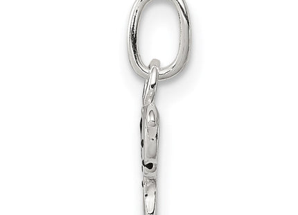 Sterling Silver Enameled Elephant Charm (Style QC7531)