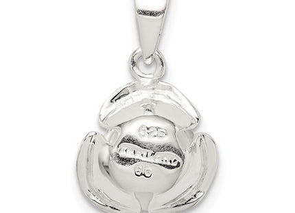 Sterling silver pendant, further view