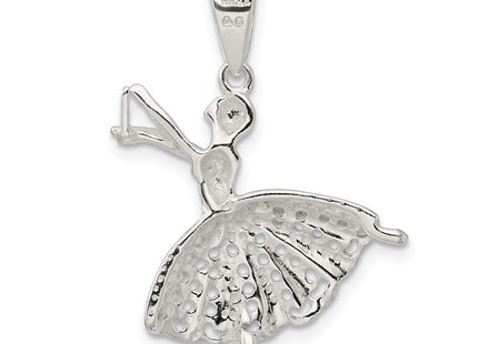 Sterling silver pendant, another view