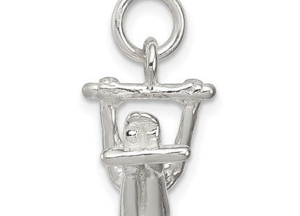 Sterling Silver Gymnast Charm (Style QC756)
