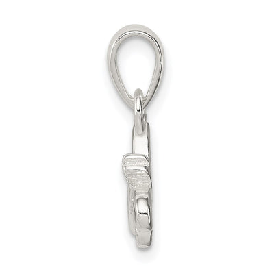 Sterling Silver Dragonfly Pendant, 18.42 x 12.5mm