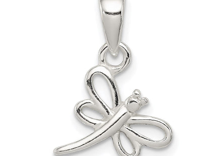 Sterling Silver Dragonfly Pendant (Style QC7571)
