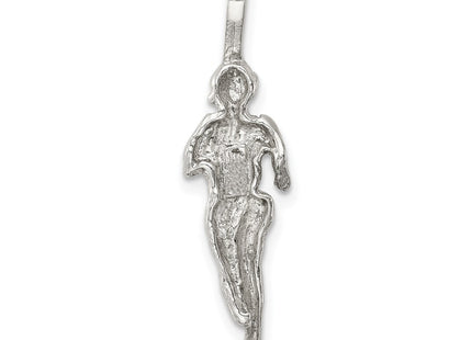 Sterling silver pendant, further view