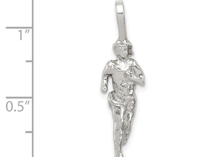 Sterling silver pendant, another view