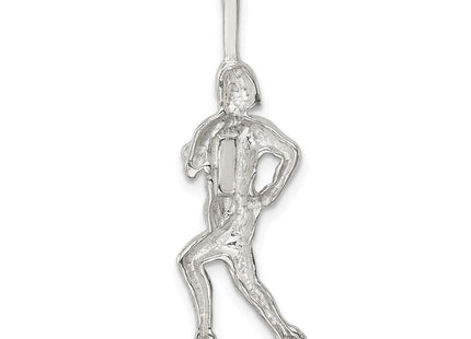 Sterling Silver Runner Pendant (Style QC759)