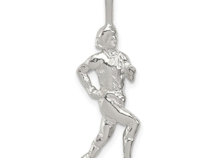 Sterling Silver Runner Pendant (Style QC759)