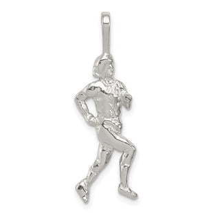 Sterling Silver Runner Pendant (Style QC759)