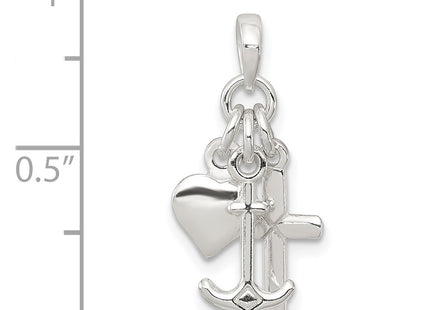 Sterling Silver Pendants Style QC7629 - Classique Jewelry Inc.