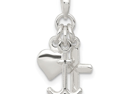 Sterling Silver Pendants Style QC7629 - Classique Jewelry Inc.