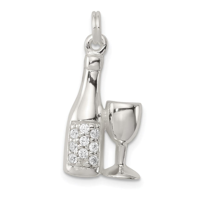 Sterling Silver Pendants Style QC7708 - Classique Jewelry Inc.