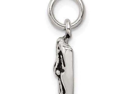 Sterling silver charm, alternate view