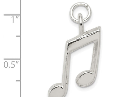 Sterling silver charm, another view