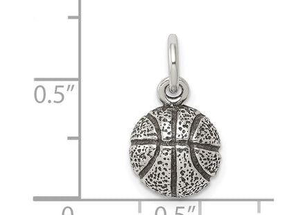 Sterling silver charm, another view