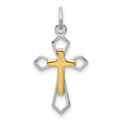Sterling silver cross pendant