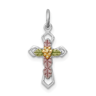 Sterling silver cross pendant