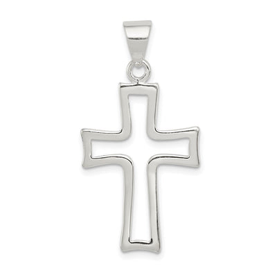 Sterling silver cross charm