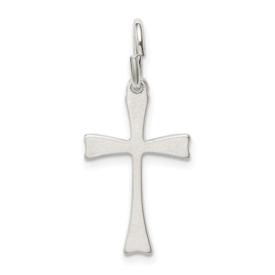 Sterling Silver Cross Pendant, 27 x 12mm