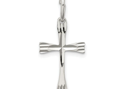 Sterling Silver Cross Pendant (Style QC7924)